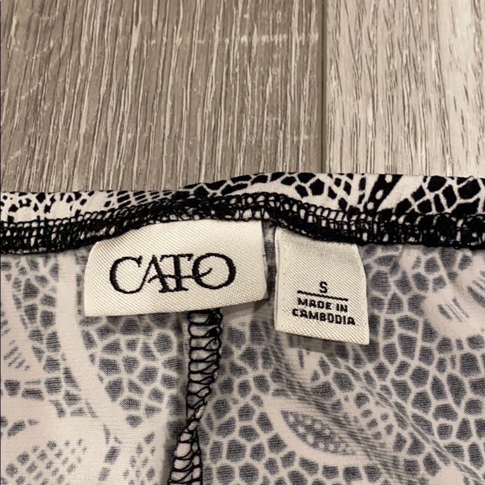 Cato Floral A-Line Knee Length Skirt - Picture 3 of 6